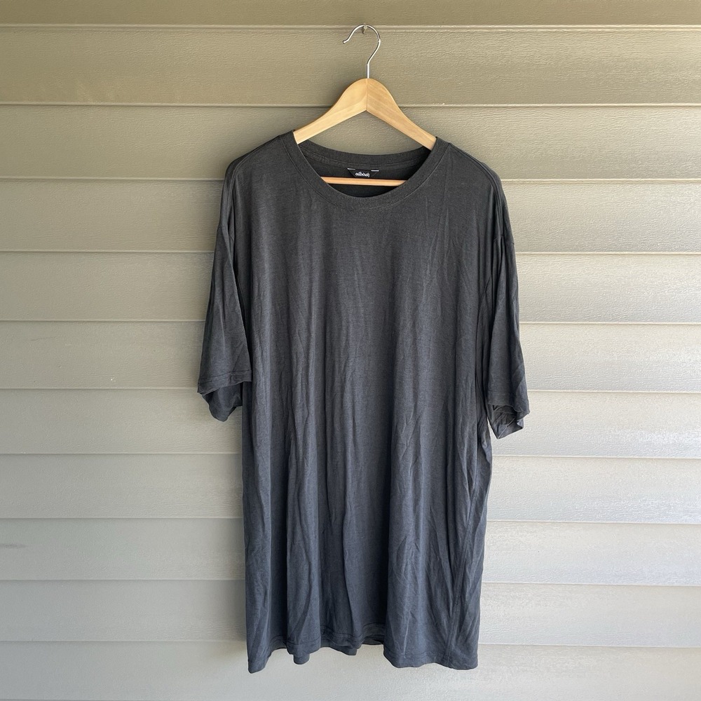 Allbirds TrinoXO Tee Men's XXL Gray Merino Wool Tencel Lyocell T Shirt